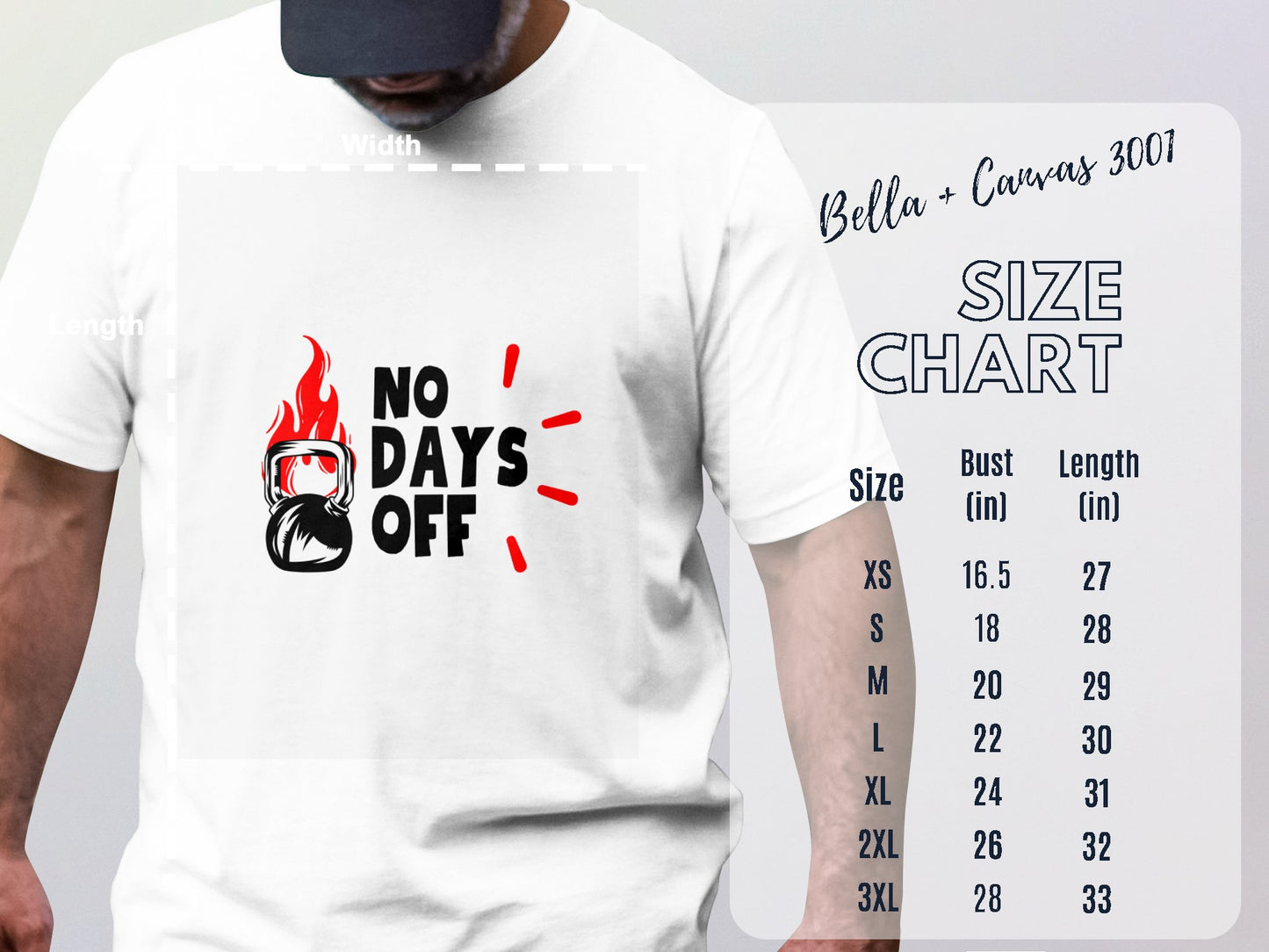 No Days off T-Shirt