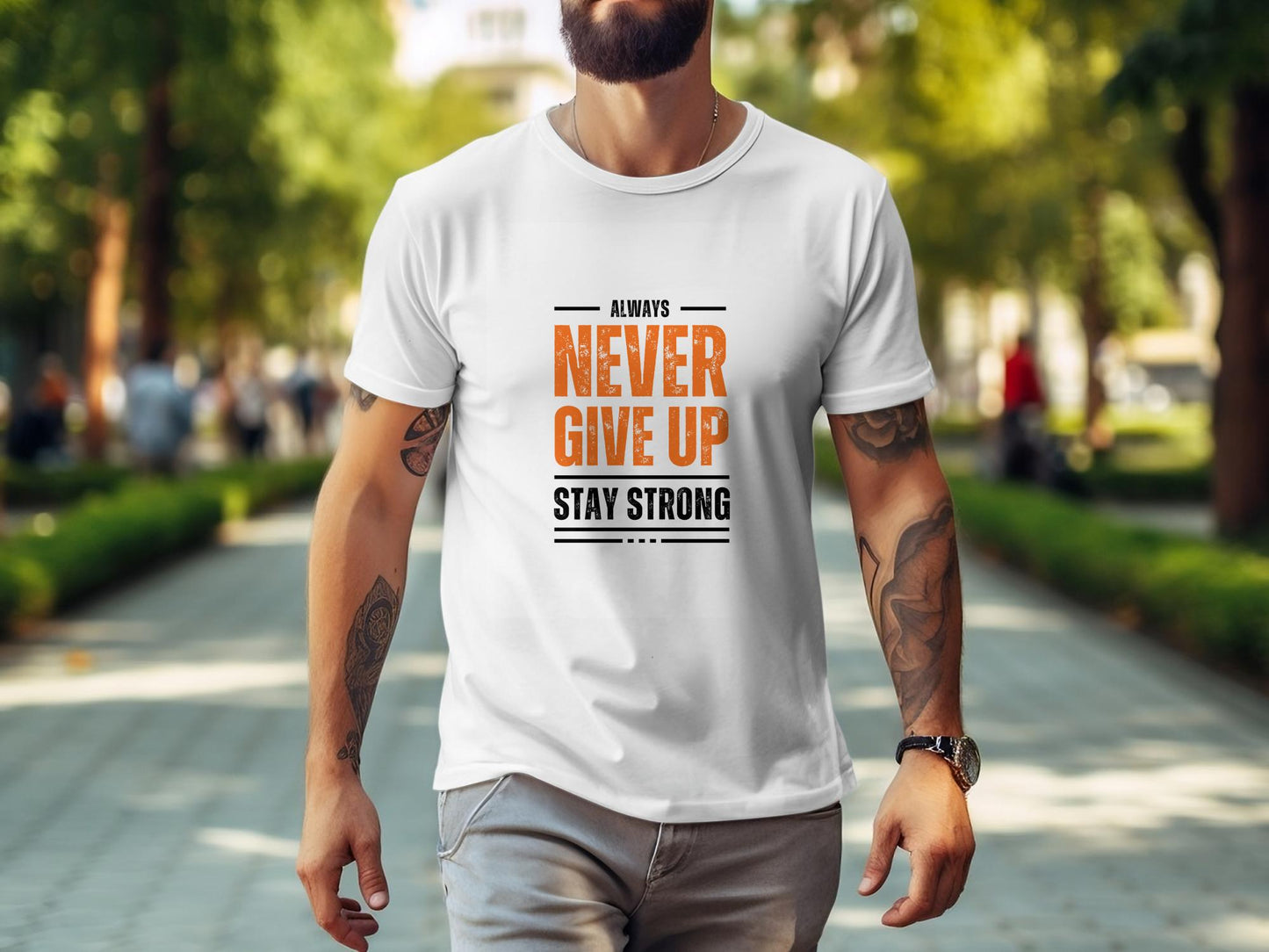 Never Give up T-Shirt