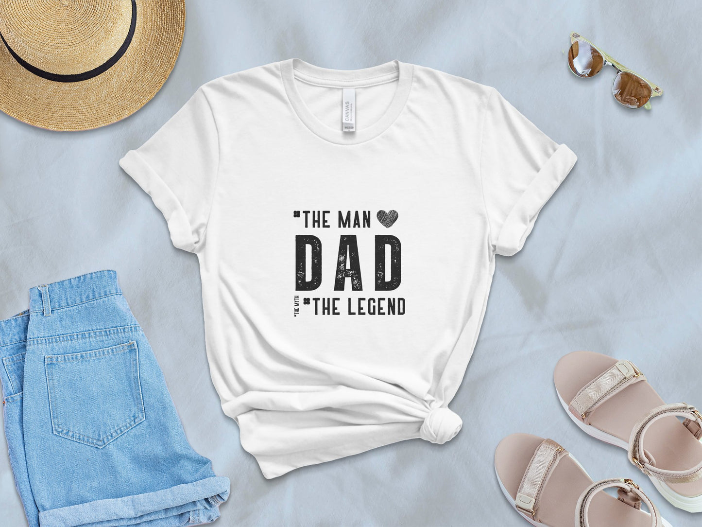 The Legend Man Dad T-shirt